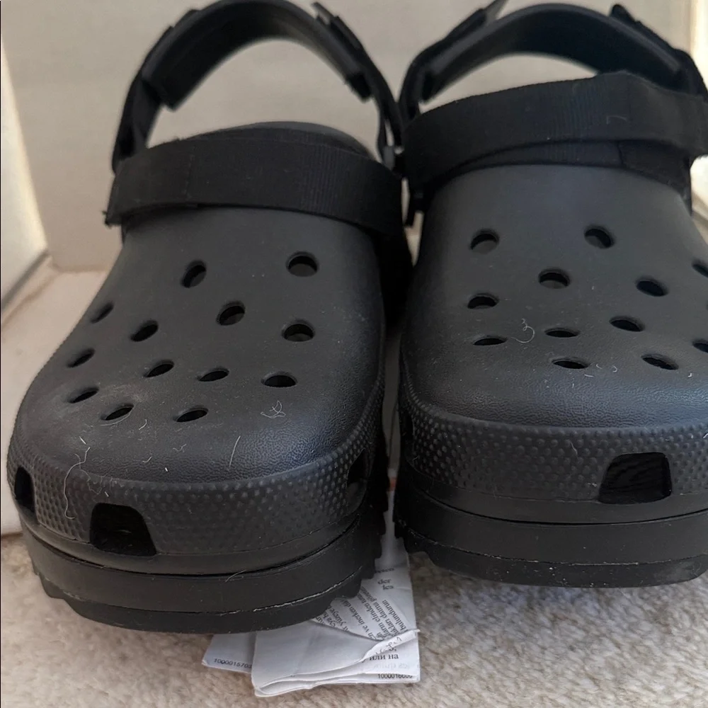 CROCS Men's Black Slip-On Loafers - Picture 5 of 5